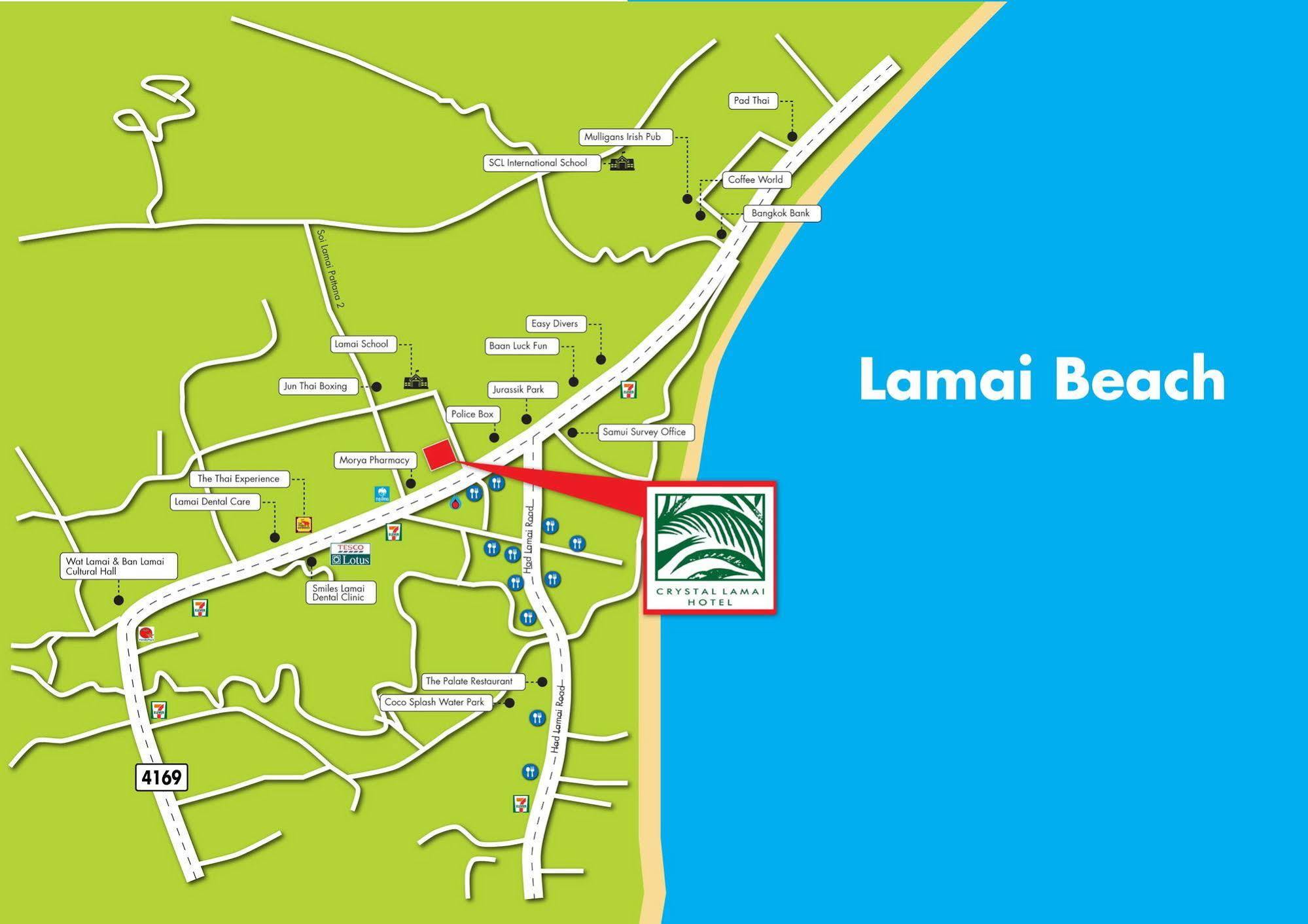 Crystal Lamai Hotel Ngoại thất bức ảnh